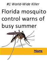 It isn't the alligators and snakes you need to worry about the most, it is the mosquitoes. Mosquitoes have killed more humans world-wide than any other creature. Dengue, also known as ''bone break fever,'' causes a variety of symptoms including fever, muscle and joint pain, nausea, and eye pain. Florida Mosquito Control teams are calling on residents to help lessen the chance of spreading dengue by tossing out basins of still water on their property, eliminating possible mosquito breeding grounds. 